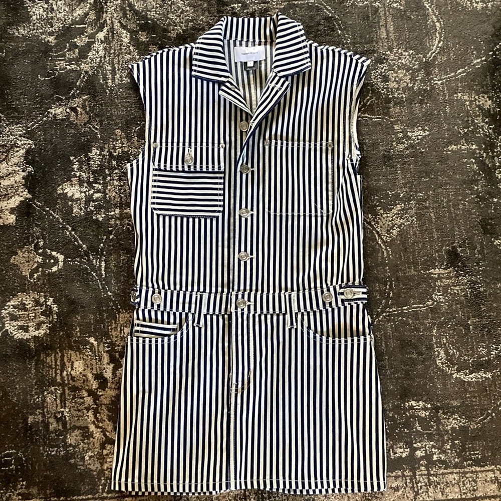 Stripe Denim Dress